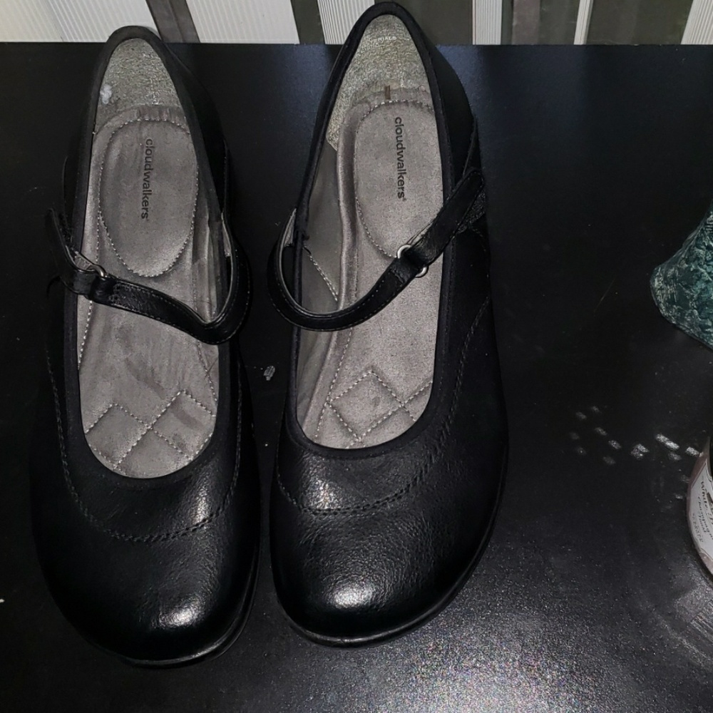 Black Mary Jane flat